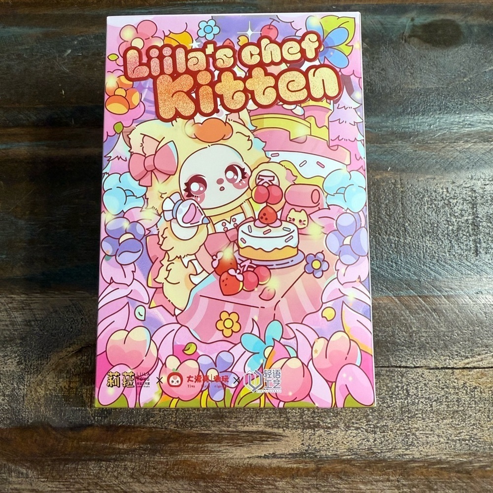 Liila’s‎ Chef Kitten Blind Box Authentic Sealed Designer Collectible Toy NIB